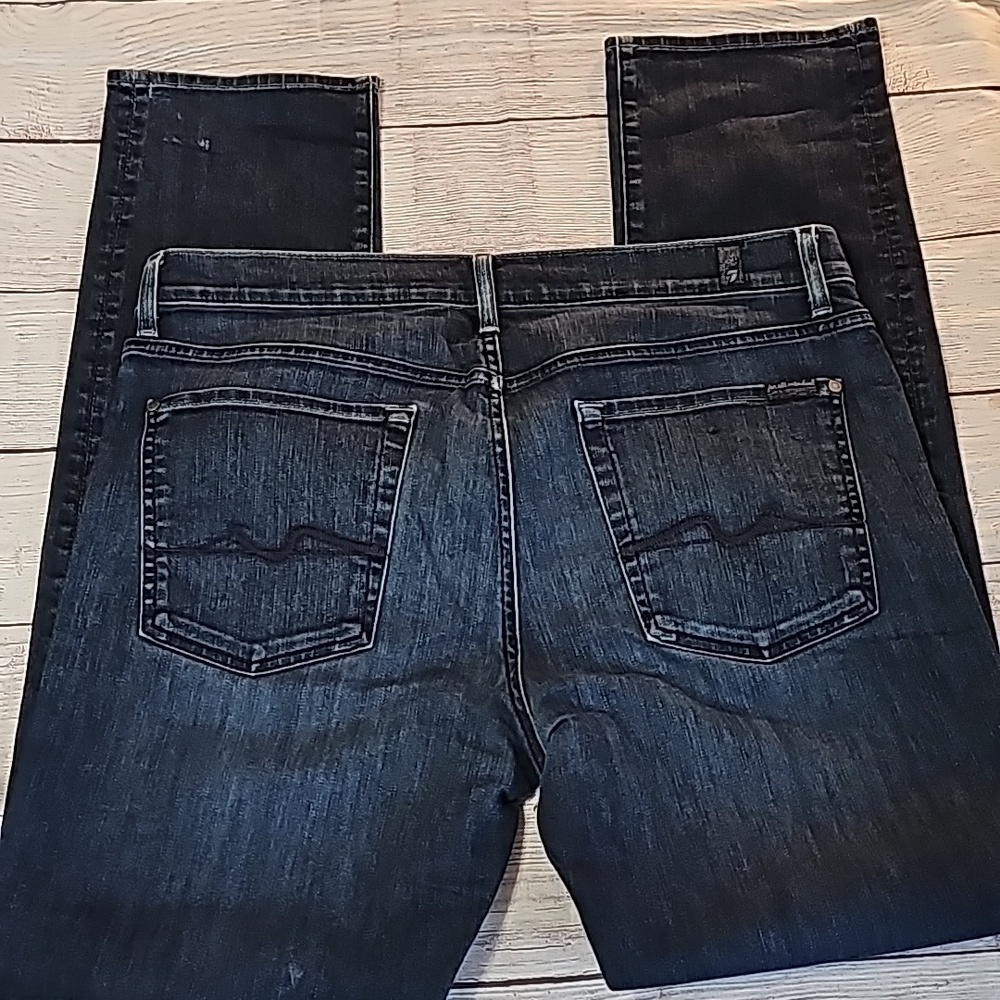 7 for all mankind sz 36 slimmy jeans - Picture 8 of 14